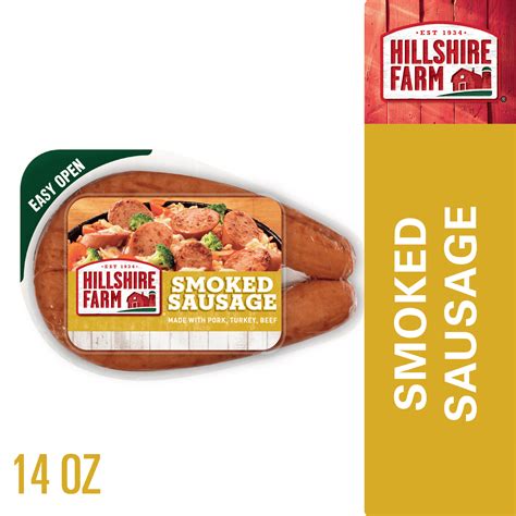 Hillshire farms smoked sausage. Things To Know About Hillshire farms smoked sausage. 